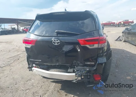 2019 Toyota Highlander Limited Platinum из США, поврежденный, VIN 5TDYZRFH0KS324141